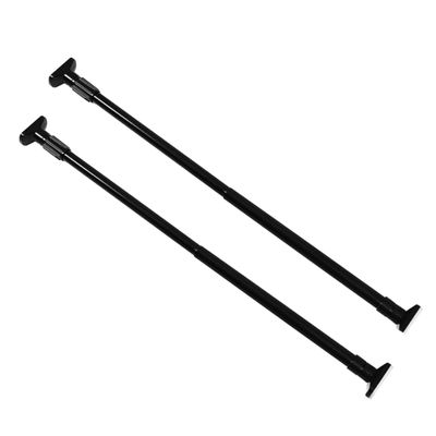 ABOOFAN 2Pcs Tension Curtain Rod No Drill Heavy Duty Closet Rod for Multi Use Fits Stylish and Versatile Design for Curtains Clothes and More