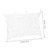 PRETYZOOM Boho Mesh Storage Net for Stuffed Animals Elegant Wall Mounted Organizer Storage for Bathrooms Playrooms view 2
