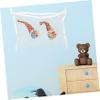 PRETYZOOM Boho Mesh Storage Net for Stuffed Animals Elegant Wall Mounted Organizer Storage for Bathrooms Playrooms view 4