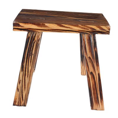 PRETYZOOM Wooden Short Stool for Home and Dorm, Lightweight Step Stool