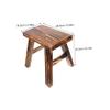 PRETYZOOM Wooden Short Stool for Home and Dorm, Lightweight Step Stool view 2