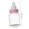 FELTECHELECTR 24Pcs Shower Candy Bottles Feeder Shape Favor Containers for Birthday and Gender Reveal Parties Cute and Adorable Candy Box Each view 2