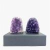 MOKACRYSTAL 2 INCH Bulk Wholesale Natural Fengshui Healing Crystals Crafts Uruguay Amethyst Geode Cluster 1PC view 2