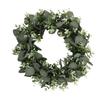 Artificial Eucalyptus Green Wreath for Doors and Windows view 1