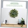 Artificial Eucalyptus Green Wreath for Doors and Windows view 4