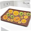 SOLUSTRE 3Pcs Silicone Dehydrator Mats for Fruit Drying Reusable Non Stick Baking Tray Silicone for Dehydrator and Oven Use Easy view 4
