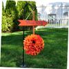 Hemobllo 6Pcs Garden Hooks Outdoor Light Hanging Hooks for Ground Insertion for Lanterns Hanging Plants Strong Practical Design view 4