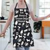 Gzrlyf Dog Groomer Apron Pet Grooming Gift Dog Grooming Apron with Pocket Dogs Hair Salon Stylist Gift (Dogs Repeat apron) view 4