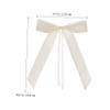 Sosoport 60pcs Wedding Car Ribbon Bows Decor Waterproof DIY Craft Bows for Car Mirror Door Handles Elegant Wedding Decorations view 4