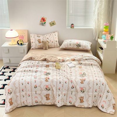 DJCFWAF Cooling Blankets for Hot Sleeper, Summer Ice Cool Throw Blanket for Night Sweats, Breathable Lightweight Quilt for All Season, Coverless Duvet Single Double King Size(180 * 200cm)