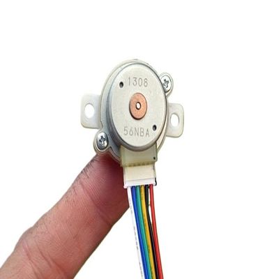 1PCS Two-Phase six-Wire 20MM Stepping Reducer Motor All-Metal Gear Light Gray 1308 Motor (with Wire)