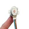 1PCS Two-Phase six-Wire 20MM Stepping Reducer Motor All-Metal Gear Light Gray 1308 Motor (with Wire) view 1