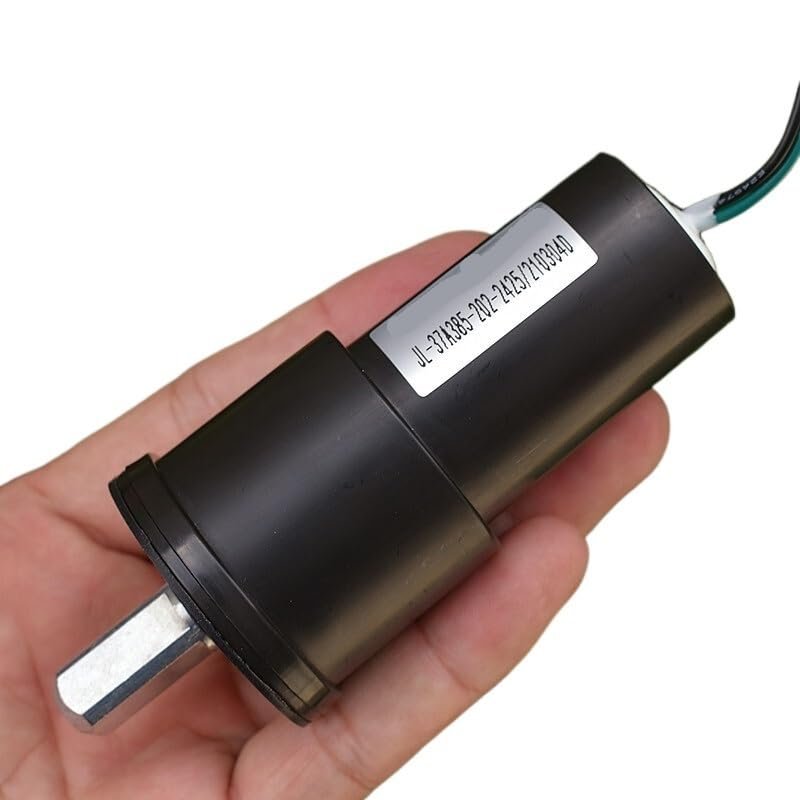 1PCS All-Metal Gear JL37A385 Reducer Motor DC24V Waterproof and dustproof Discharge Motor