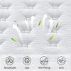 12 Inch Queen Size Oeko-tex100 Cool Kniited Cover Memrory Foam 7 Zoned Pocket Spring Hybrid Mattress (White+Black) view 2