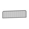 8 Panels Dividers for Dining Areas,Glass Translucent Countertop Screen,Privacy Desk Partition,Partition Divider for Entrance Restaurant Desk(Black,4 Panels) view 1