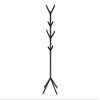 BQVADEOQA 70" Tall Black Metal Free - Standing Hall Tree With 8 Hooks - Contemporary Design view 1