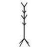 BQVADEOQA 70" Tall Black Metal Free - Standing Hall Tree With 8 Hooks - Contemporary Design view 2