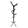 BQVADEOQA 70" Tall Black Metal Free - Standing Hall Tree With 8 Hooks - Contemporary Design view 4