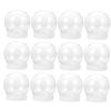 DOITOOL DIY Snow Globe Kit Clear Plastic Water Globes 2.87X10.55X2.63 Inch Empty Snow Globes with Screw Caps for Christmas Crafts and Home Decoration view 1