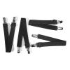 4pcs Adjustable Bed Sheet Fasteners Straps Elastic Mattress Cover Corner Holder Clip Grippers Suspender Cord Hook Loop Bed Elastic Sheet Holder view 3