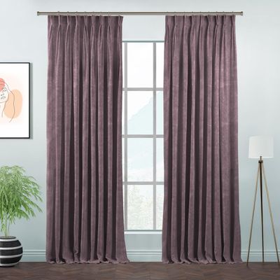 CASANEMA Extra Long Luxury Matte Velvet Curtain (1 Panel) Pinch Pleated Home Dcor Custom Made Curtains - Made in Turkey