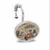 Happy Halloween Shower Curtain Hooks, Pumpkin Gnome Bats Vintage 12PCS Shower Curtain Hooks Rings for Bathroom Stainless Steel Rust Shower Curtain Hangers view 1