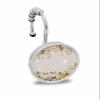 Fall Shower Curtain Hooks, Harvest Pumpkins Leaves Sunflowers Linen Texture 12PCS Shower Curtain Hooks Rings for Bathroom Stainless Steel Rust Shower Curtain Hangers view 1