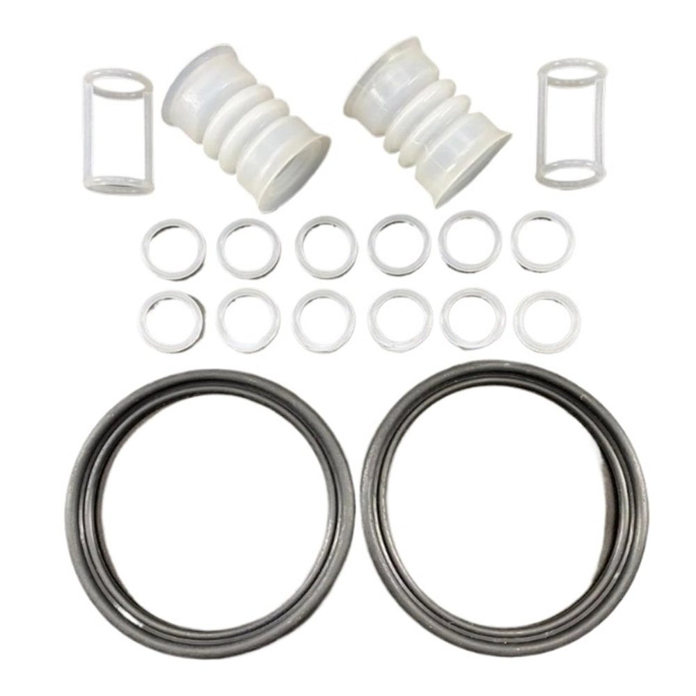 BSMNJDF Ice Cream Maker 18 in 1 Silicone Sealing Ring Set - Corrugated Sealing Tube Compatible with Ventus/BJ Soft Serve Machines