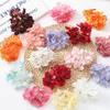 100 Pcs Faux Flowers Peony Flower Heads Bulk,3.9 inch Artificial Flowers for Crafts,Stemless Fake Flowers Heads Bulk for Wedding Home Vases Garland Decor, Red view 3