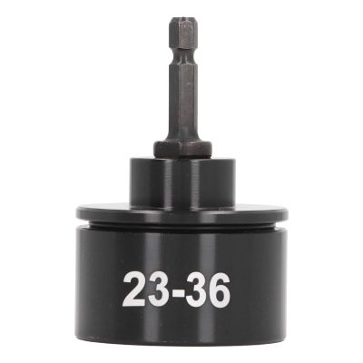 Electric Cap Sealing Machine Head for 23 36mm Caps, Metal Construction, Compatible with Electric Drills, Pneumatic Drills, Ideal for Food, Beverage, Cosmetics Industries