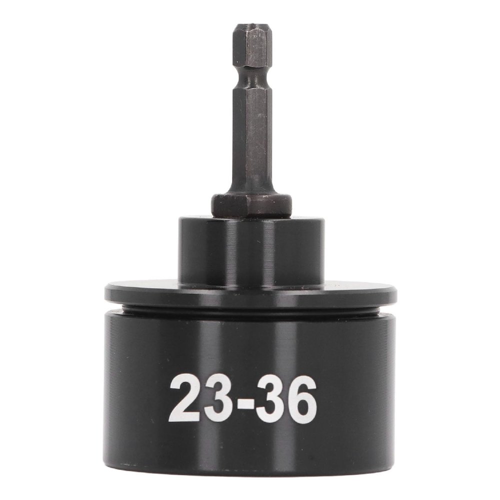 Electric Cap Sealing Machine Head for 23 36mm Caps, Metal Construction, Compatible with Electric Drills, Pneumatic Drills, Ideal for Food, Beverage, Cosmetics Industries