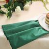 5 pcs 20x20-Inch Hunter Green Premium Velvet Napkins - Wedding Party Home Dinner Catering Linens Decorations Supplies view 3