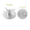 Mixer Blades, Compatible For Oster Pro 1200W, Mixer Accessory Replacement view 2