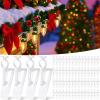 Blulu 200 Pack All in One Christmas Light Clip for C7 C9 and Mini Lights, Outdoor Gutter and Shingle Clips Christmas Light Hangers Holiday Hanger Hooks for Roof Gutter Shingle view 1
