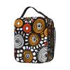 PrelerDIY African Pattern Lunch Box - Insulated Lunch Bags for Boys/Girls/Women/Men Detachable Handle Lunchbox Meal Tote Bag view 2