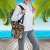 PrelerDIY African Pattern Lunch Box - Insulated Lunch Bags for Boys/Girls/Women/Men Detachable Handle Lunchbox Meal Tote Bag view 3