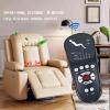 3 Pin Massage Remote Handset Controller Replacement for Power Recliner Lift Chair, Controls 1 Lifting Up/Down Motor 4 Sets of Vibration Motors 1 Heating Pad view 2