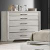 1pc Contemporary Style Two Storage Drawers Nightstand End Table Bedroom Furniture Dark Finish view 2