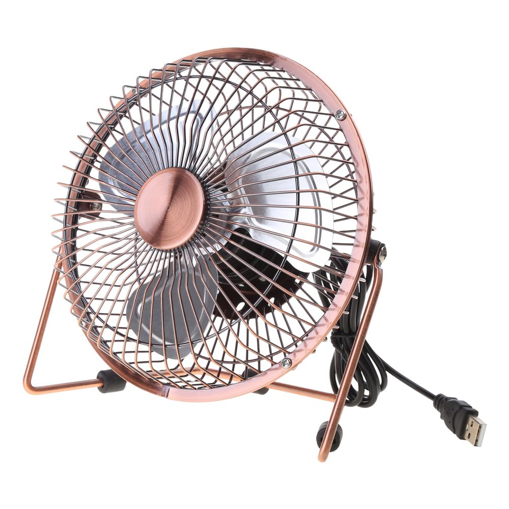 CATHATRR 4/6inch USB Desk Fan Rotatable Small And Quiet Powerful Portable Strong Airflows Metal Cooling Fan For Home Outdoor Outdoor Fan