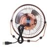 CATHATRR 4/6inch USB Desk Fan Rotatable Small And Quiet Powerful Portable Strong Airflows Metal Cooling Fan For Home Outdoor Outdoor Fan view 3
