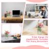 20 Pcs Plastic Cylinder Vase 4 Inch Acrylic Cylinder Vase Bulk Small Clear Flower Container Hurricane Candle Holder Round Wide Container Centerpiece for Home Office Wedding Decorations view 4
