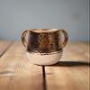 CL Pure Copper Hammered Netilat Yadayim Cup | Washing Mug | Negel Vasser Cup | 100% Kosher Cook || Wash Hand Ceremony view 3