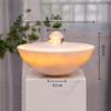 x3anggyt5 Water Fountain Indoor Prosperity Flow Dynamic Water Circuit Desktop Fountain for Home, Office or Meditation Space Decor Tabletop Fountains view 2
