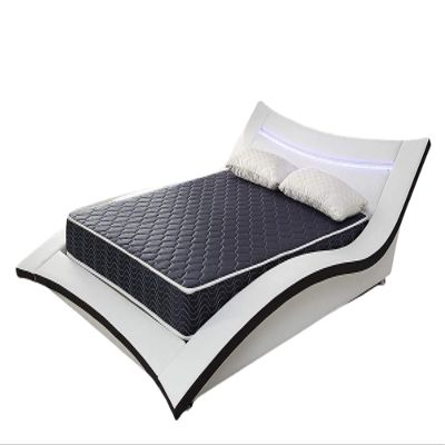 anwickjeff 6 Inch Full Mattress for Kids, Comfy Memory Foam Fulls Mattress in a Box, Medium Firm Mattresses for Pressure Relief/Innerspring/Motion Isolating/Certipur-US Certified (Black+Blue, Full)