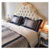 YUSIWOAL Bedding Set Tiger Skin Jacquard 140s Satin Cotton Bedspread Quilt Sets King Queen Size Modern Upholstery(B,King) view 2