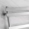 8-Bar Heated Towel Warmer, Wall-Mounted Stainless Steel Electric Towel Rack, 67W, Waterproof, Hardwired/Plug-in for Bathroom, 20"x29" view 2