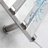 8-Bar Heated Towel Warmer, Wall-Mounted Stainless Steel Electric Towel Rack, 67W, Waterproof, Hardwired/Plug-in for Bathroom, 20"x29" view 3