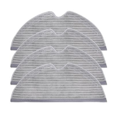 OUTIFUOSSR Mop Cloths Accessories,Compatible for Xiaomi Mijia, 1C 1T Robot Vacuum Cleaner Mop Parts(4pcs)