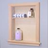 Fox Hollow Furnishings 14x24 Recessed Aiden Wall Niche - Wall Shelf for Storage and Home Decor, 1 Shelf (Unfinished W/Plain Back) view 1