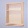 Fox Hollow Furnishings 14x24 Recessed Aiden Wall Niche - Wall Shelf for Storage and Home Decor, 1 Shelf (Unfinished W/Plain Back) view 3